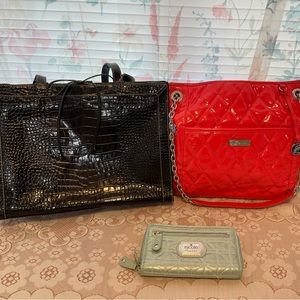 Shoulder bag handbag wallet bundle